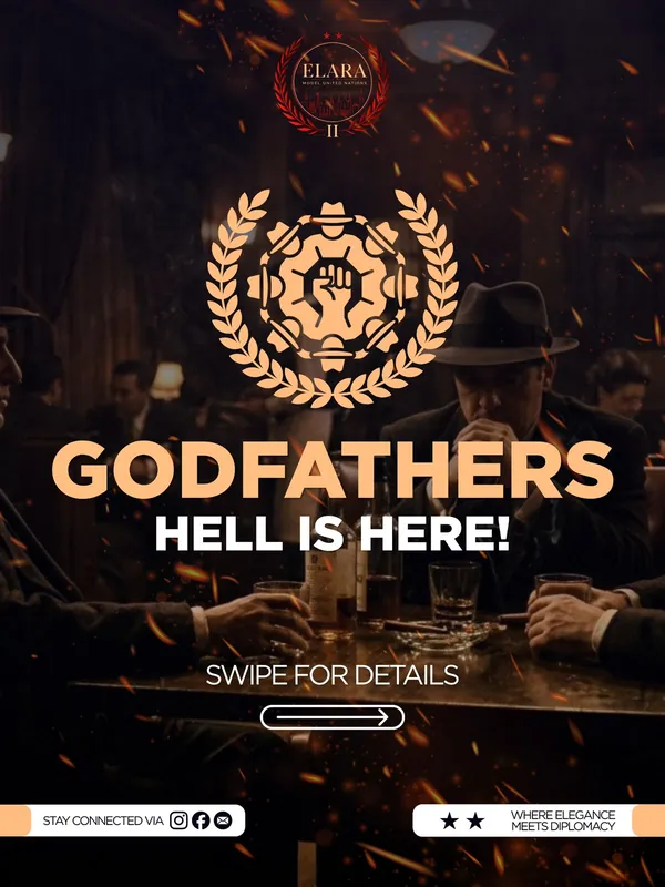 Godfathers: Hell is Here committee poster