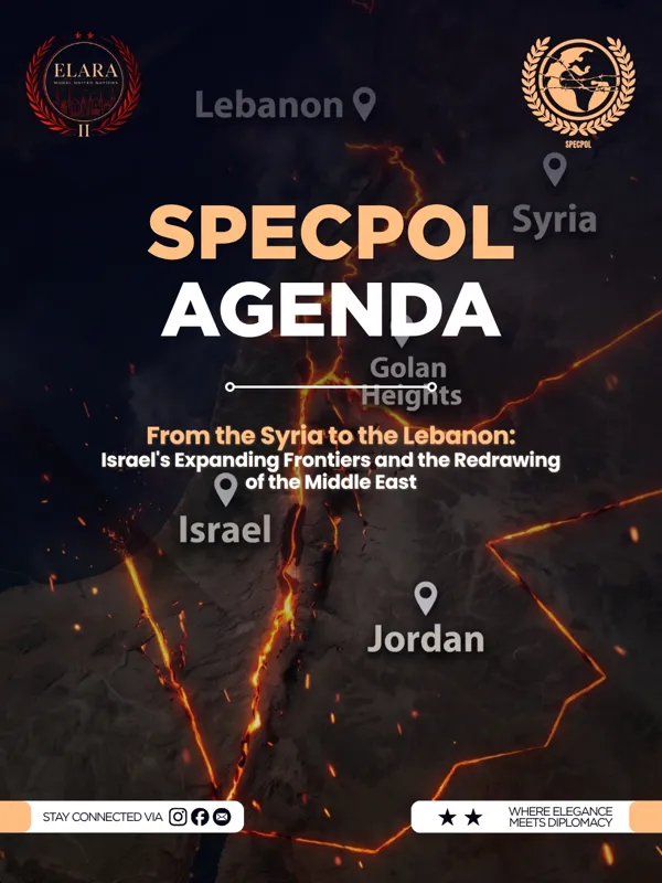 SPECPOL Political agenda poster