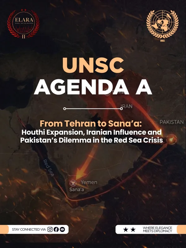 UNSC Agenda A agenda poster