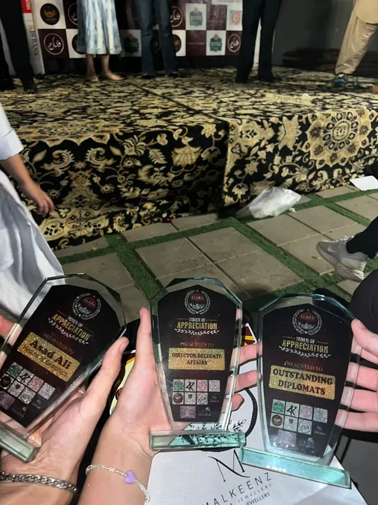 Awards presented at ELARA MUN I